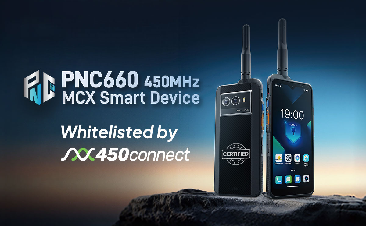 Hytera Announces PNC660 450MHz Whitelisted by 450Connect at MWC2026