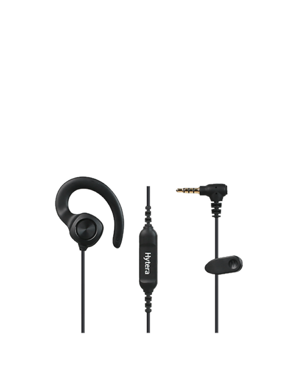 C-style earpiece with in-line Mic/PTT -- for AP325, BP365, PNC360, PNC380