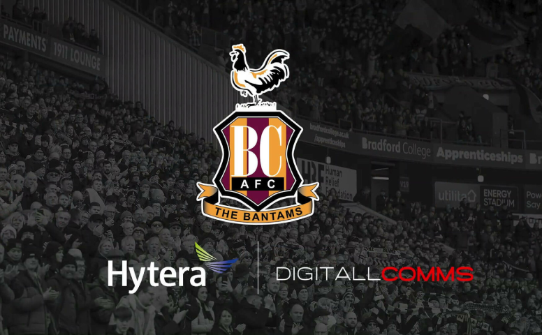 Hytera鈥檚 two-way radios facilitated winning communication results at Bradford City鈥檚 Valley Parade stadium
