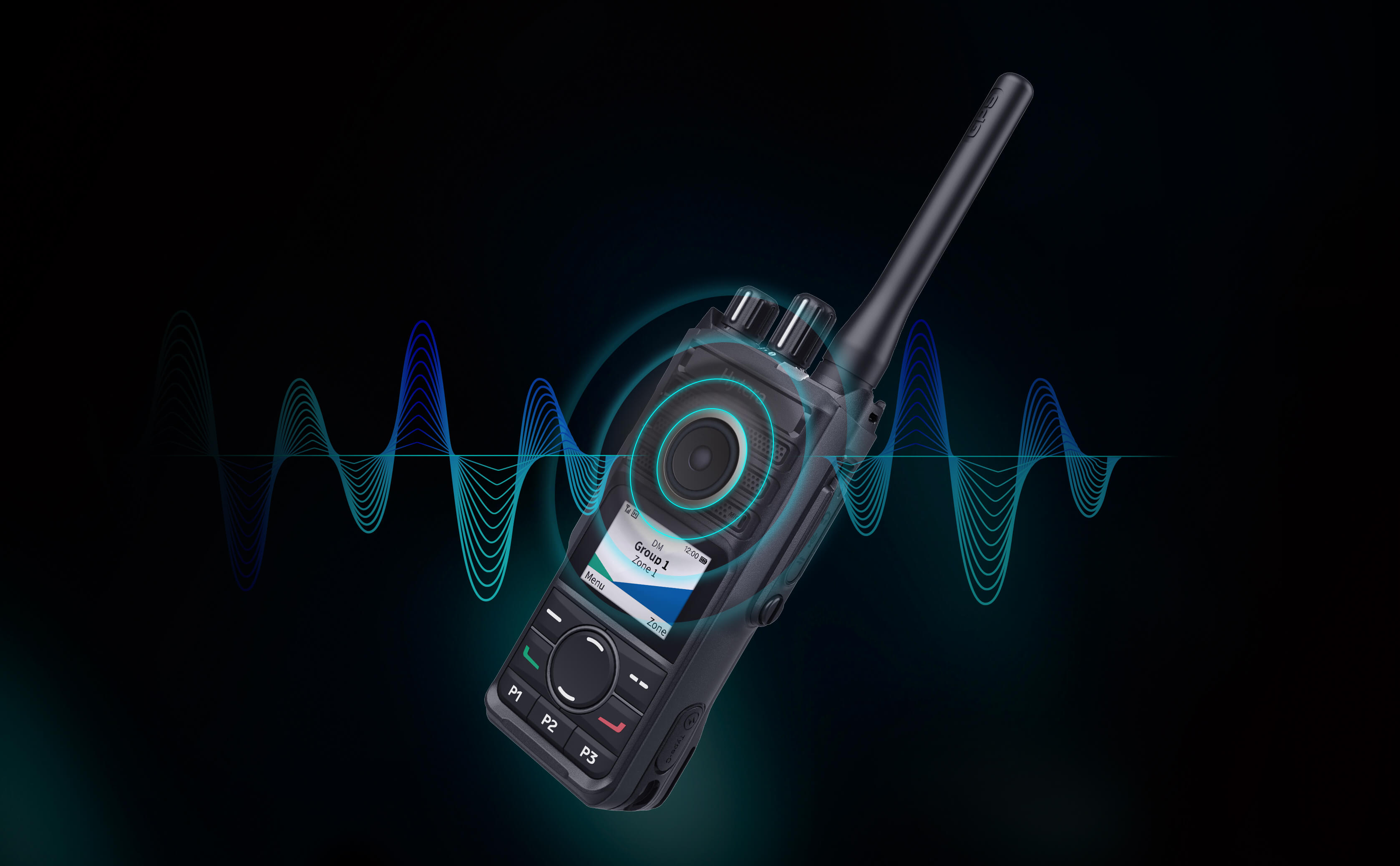 HP56X Professional DMR Portable Two-Way Radio