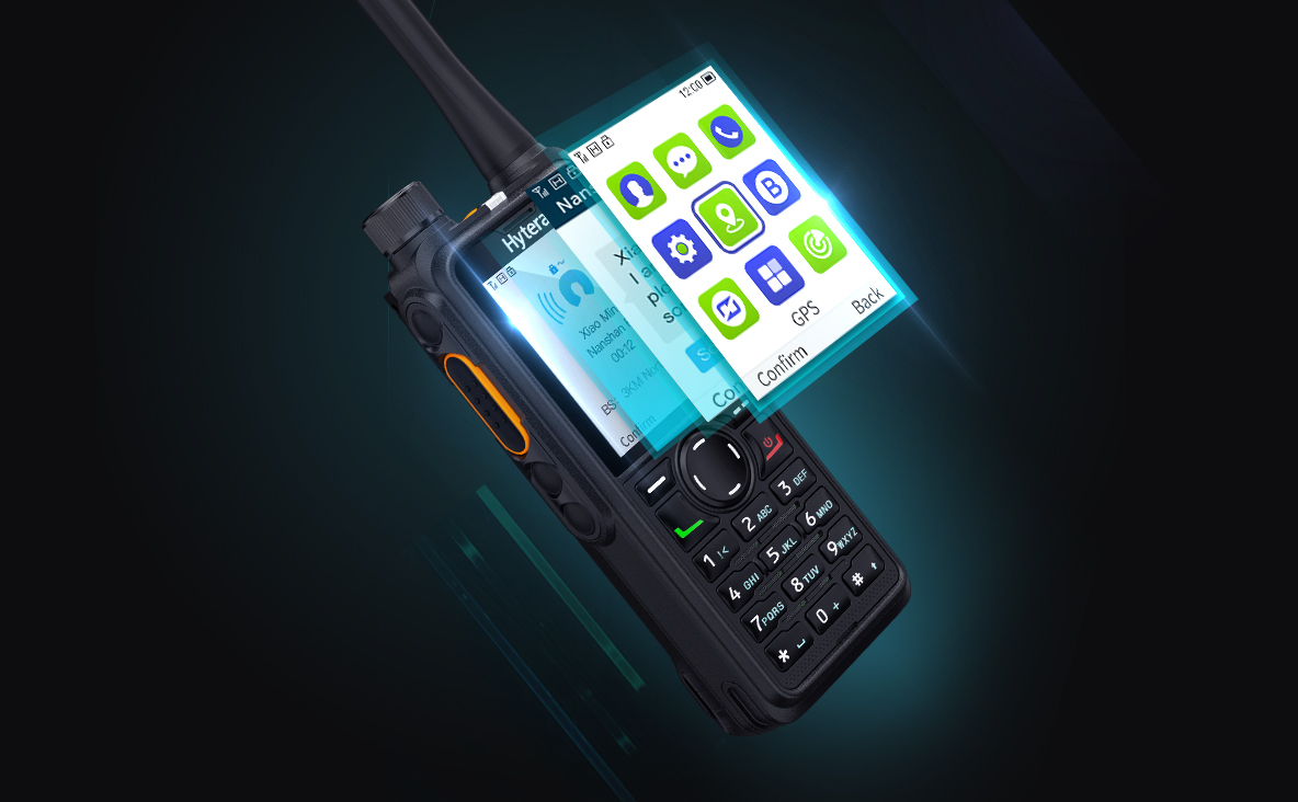 HP78X Professional DMR Portable Two-Way Radio